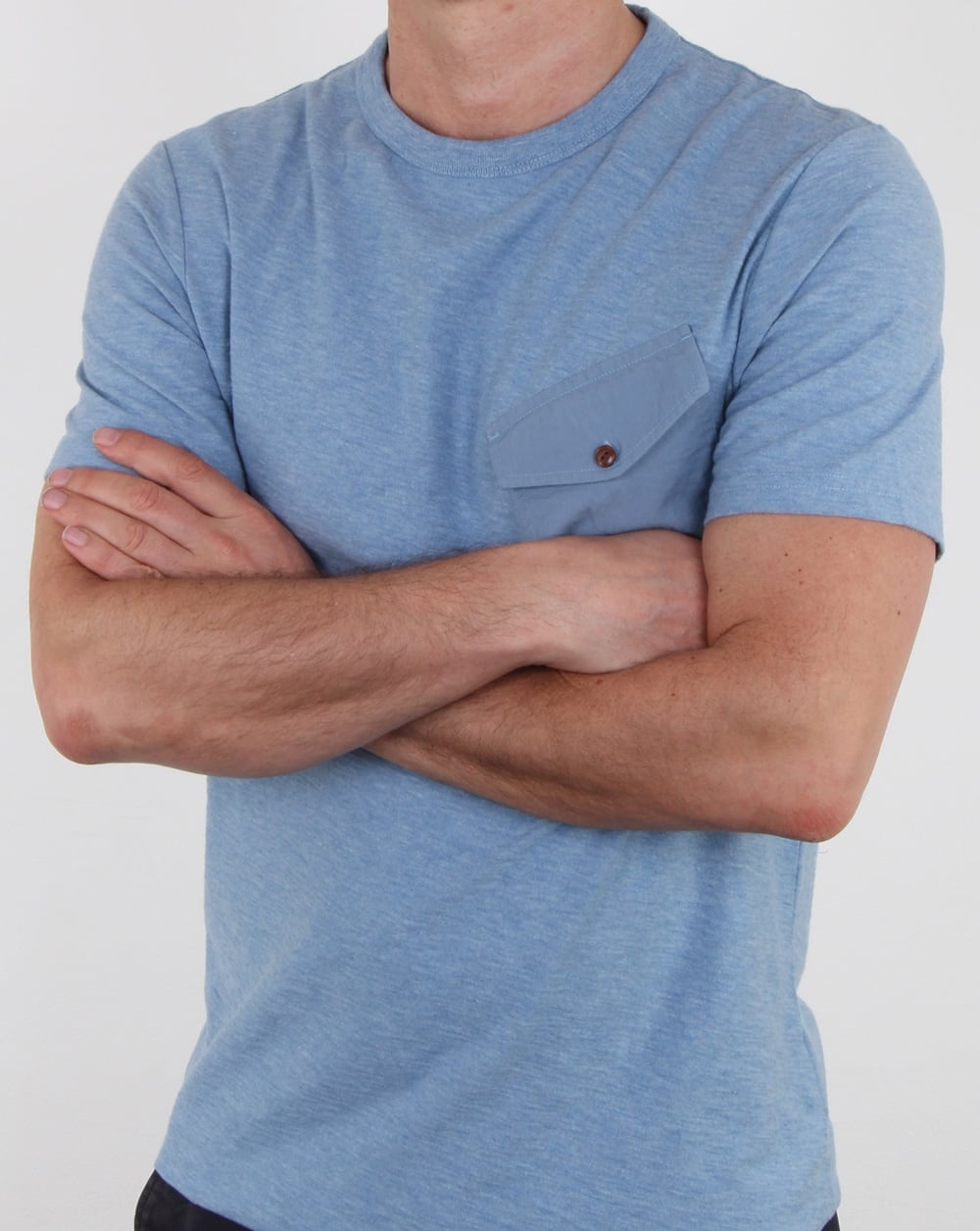Pretty Green Ockham T-Shirt Blau