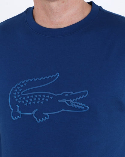 Lacoste Croc T-Shirt Marineblau/Sirene