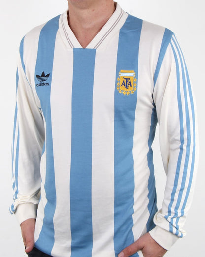 Adidas Originals Argentinien Trikot Weiß/Blau
