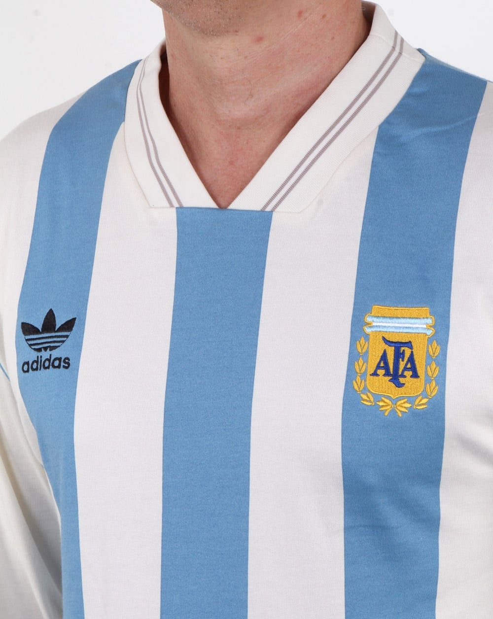 Adidas Originals Argentinien Trikot Weiß/Blau