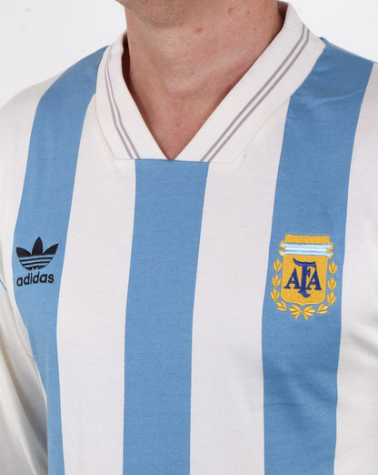 Adidas Originals Argentinien Trikot Weiß/Blau