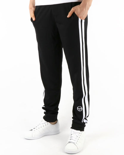 Sergio Tacchini Masters Trainingshose Schwarz/Weiß