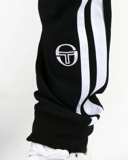 Sergio Tacchini Masters Trainingshose Schwarz/Weiß