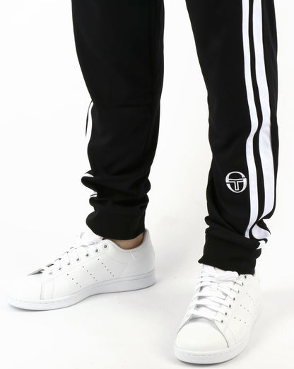 Sergio Tacchini Masters Trainingshose Schwarz/Weiß