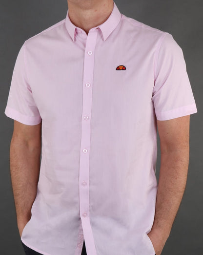Ellesse Castello Kurzarmhemd Hellrosa