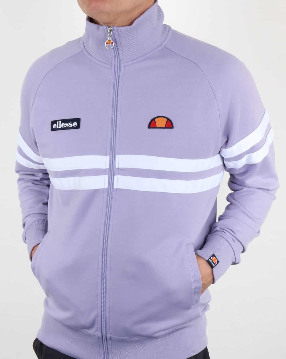 Ellesse – Rimini Trainingsjacke in frischem Flieder