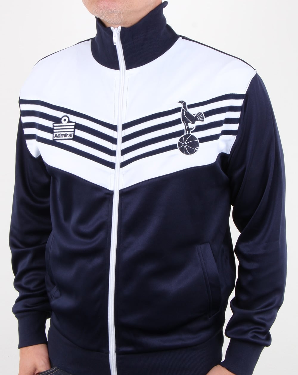 Tottenham 1978 Admiral Track Top Navy/white