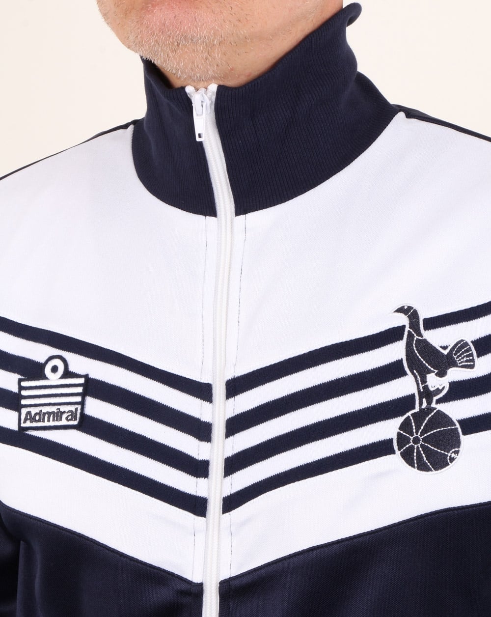 Tottenham 1978 Admiral Track Top Navy/white