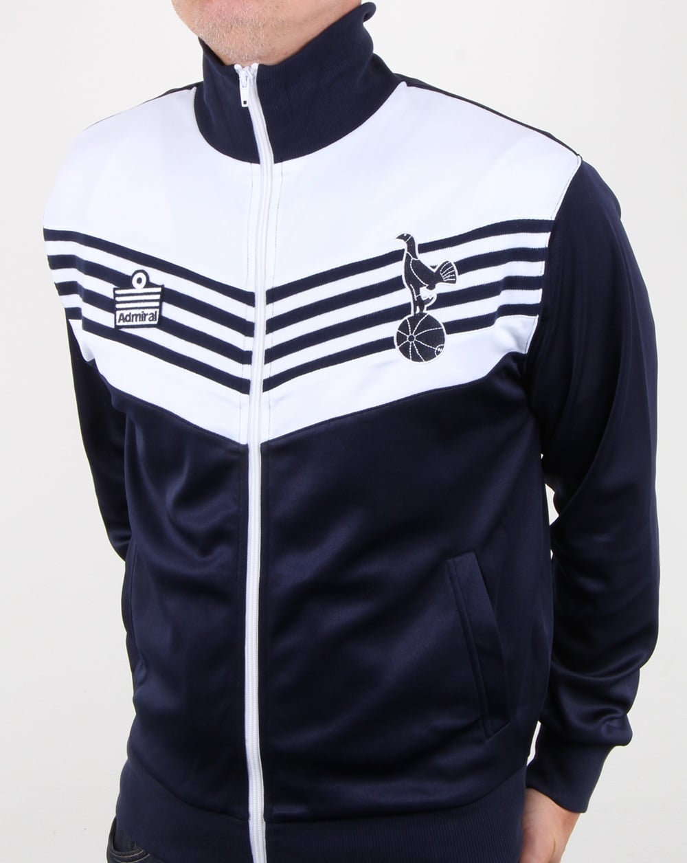 Tottenham 1978 Admiral Track Top Navy/white
