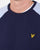 Lyle And Scott Lightweight Raglan Sweatshirt Stonewash Blue