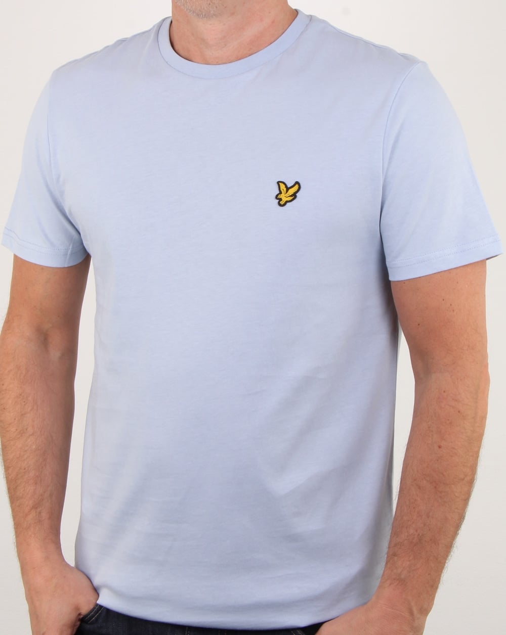 Lyle And Scott – T-Shirt in Stonewash-Blau