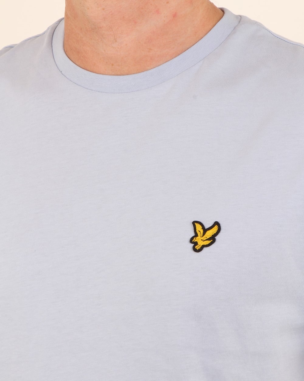 Lyle And Scott – T-Shirt in Stonewash-Blau