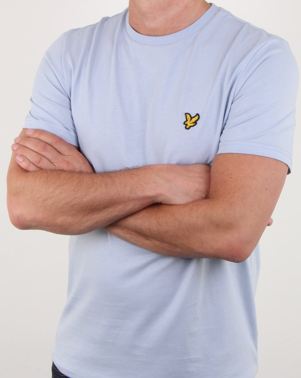 Lyle And Scott – T-Shirt in Stonewash-Blau