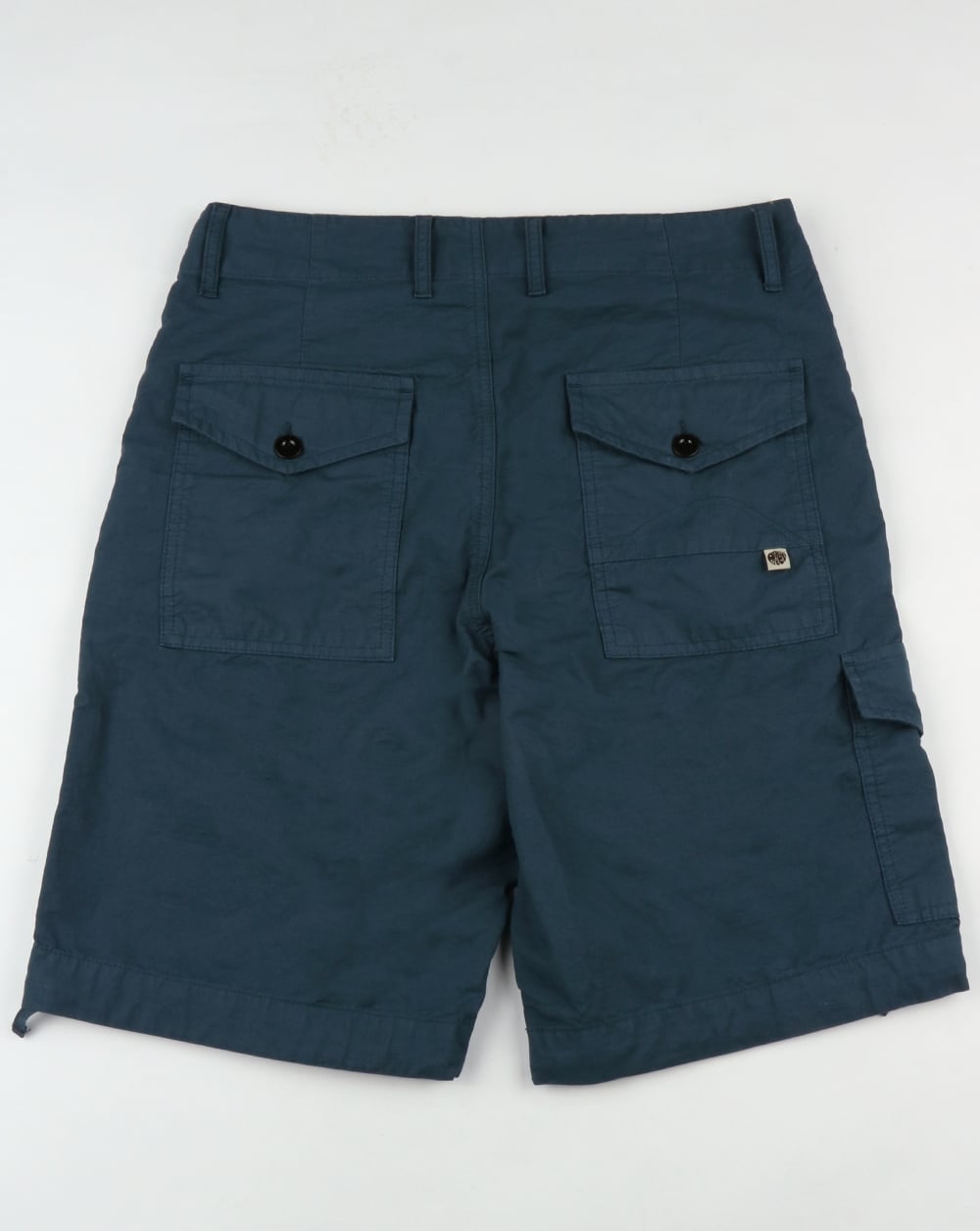 Pretty Green Rockwood Cargoshorts Blau