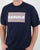 80s Casual Classics Casual Check T Shirt Navy