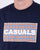 80s Casual Classics Casual Check T Shirt Navy