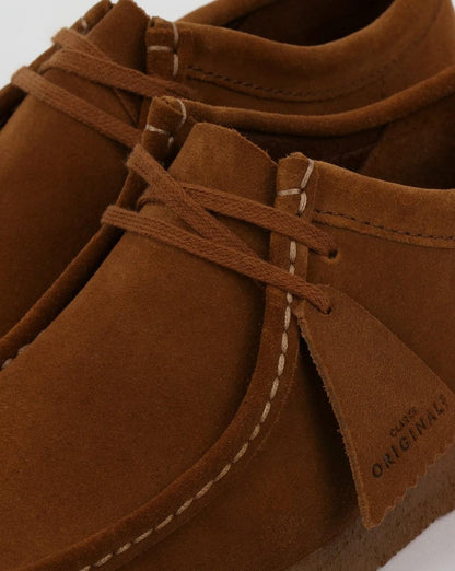 Clarks Originals – Wallabee – Schuhe aus Cola-Wildleder