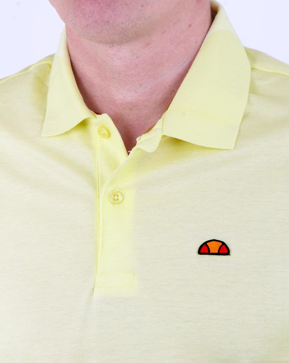 Ellesse Moncalieri Polo Shirt Yellow