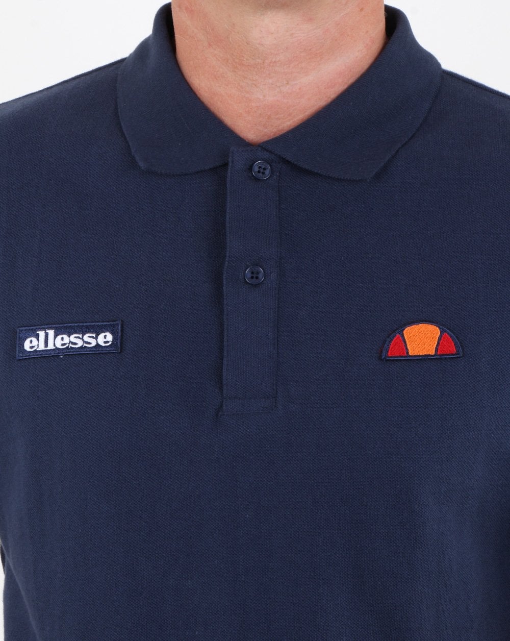 Ellesse – Heritage-Poloshirt in Marineblau