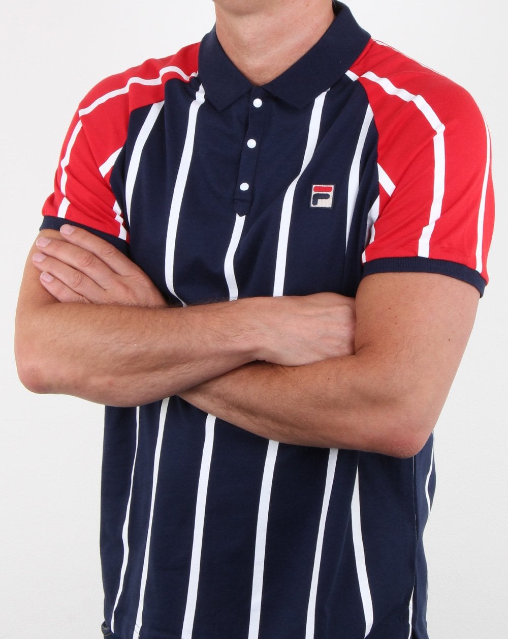 Fila Vintage Antonio Poloshirt, Marineblau