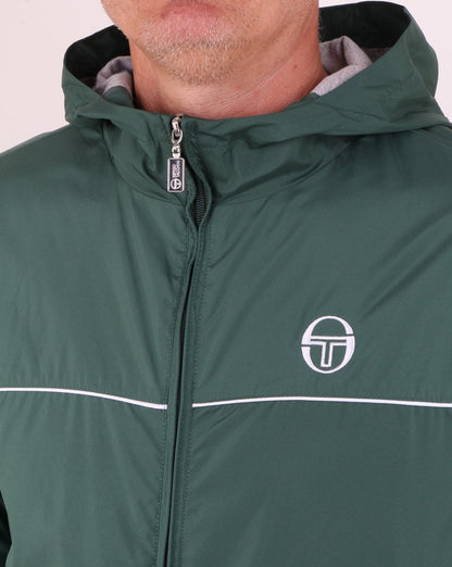 Sergio Tacchini Orion Kapuzenjacke Waldgrün