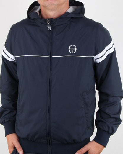 Sergio Tacchini Orion Kapuzenjacke Marineblau