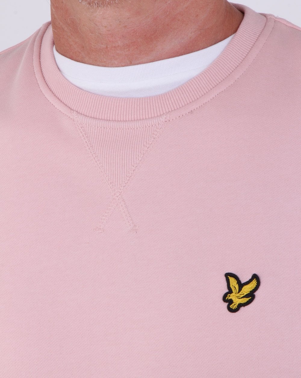 Lyle And Scott – Sweatshirt mit Rundhalsausschnitt, Altrosa