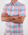 Gant Indian Madras Short Sleeve Shirt Pink