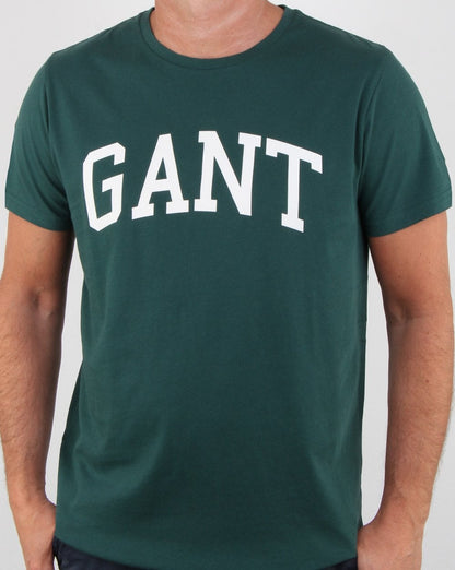 Gant Graphic T-Shirt Grün