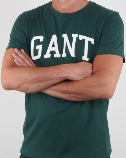 Gant Graphic T-Shirt Grün