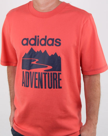 Adidas Originals Adventure T-Shirt Trace Scarlet
