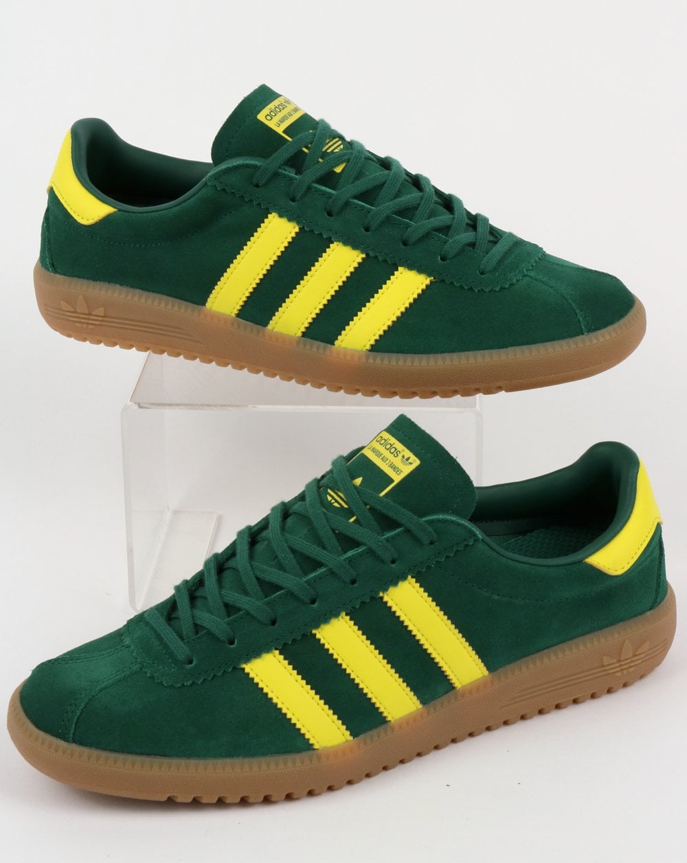 Adidas Bermuda Trainers Green/Yellow