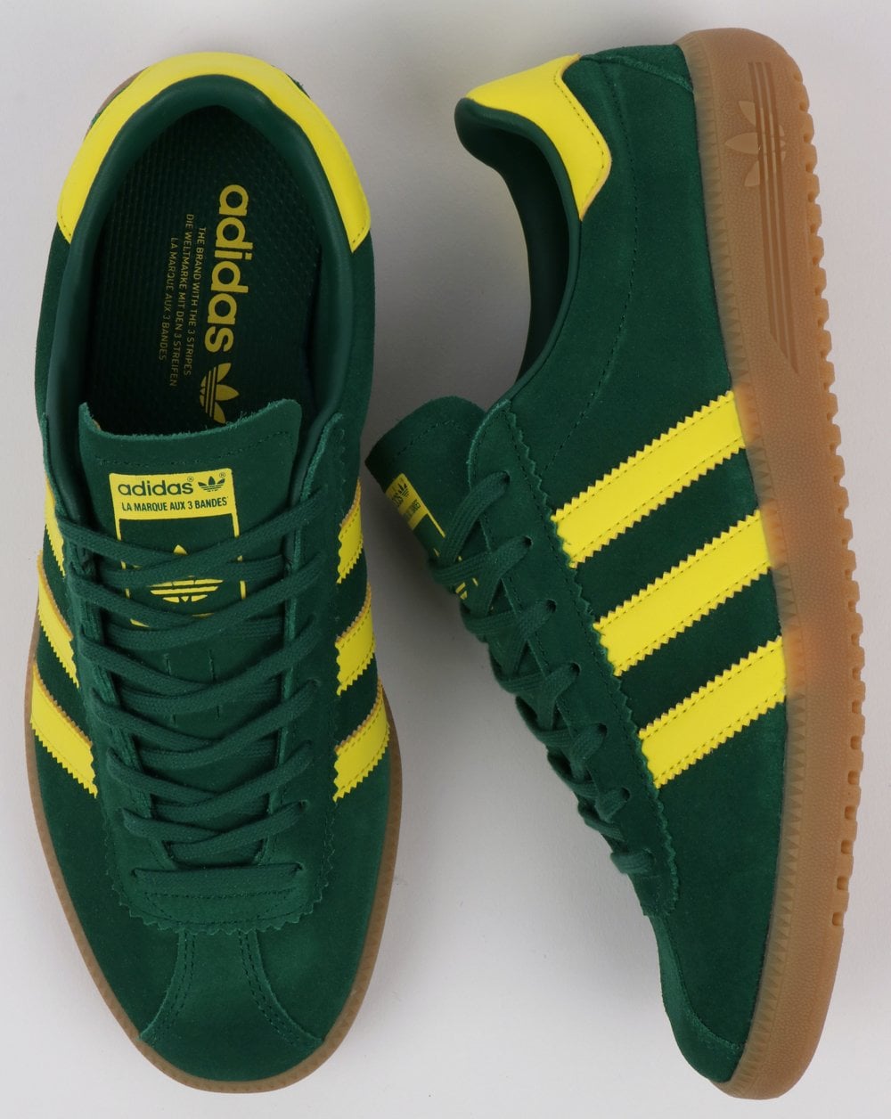 Adidas Bermuda Sneakers Grün/Gelb