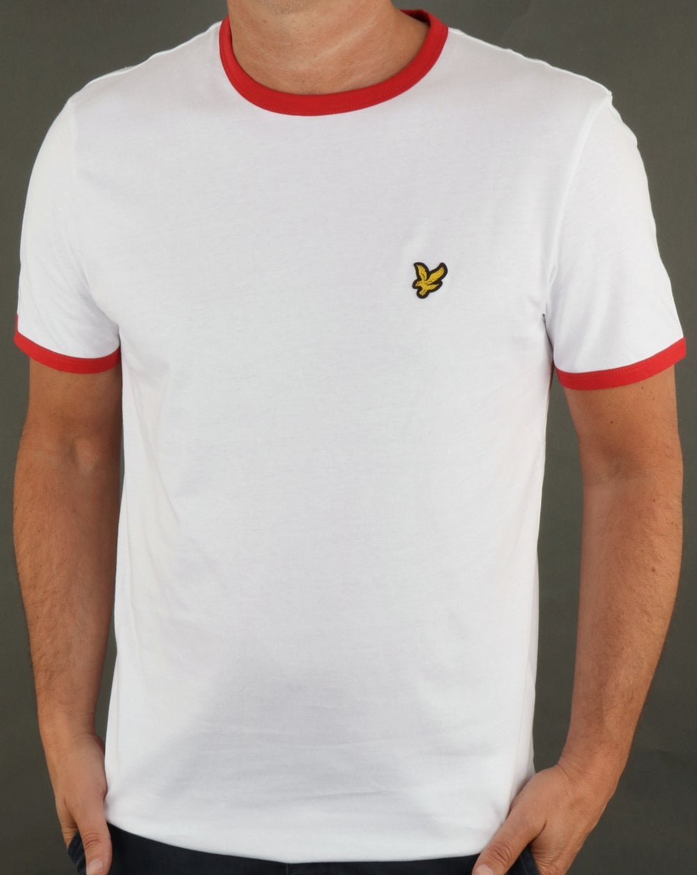 Lyle And Scott Country Ringer T-Shirt Weiß