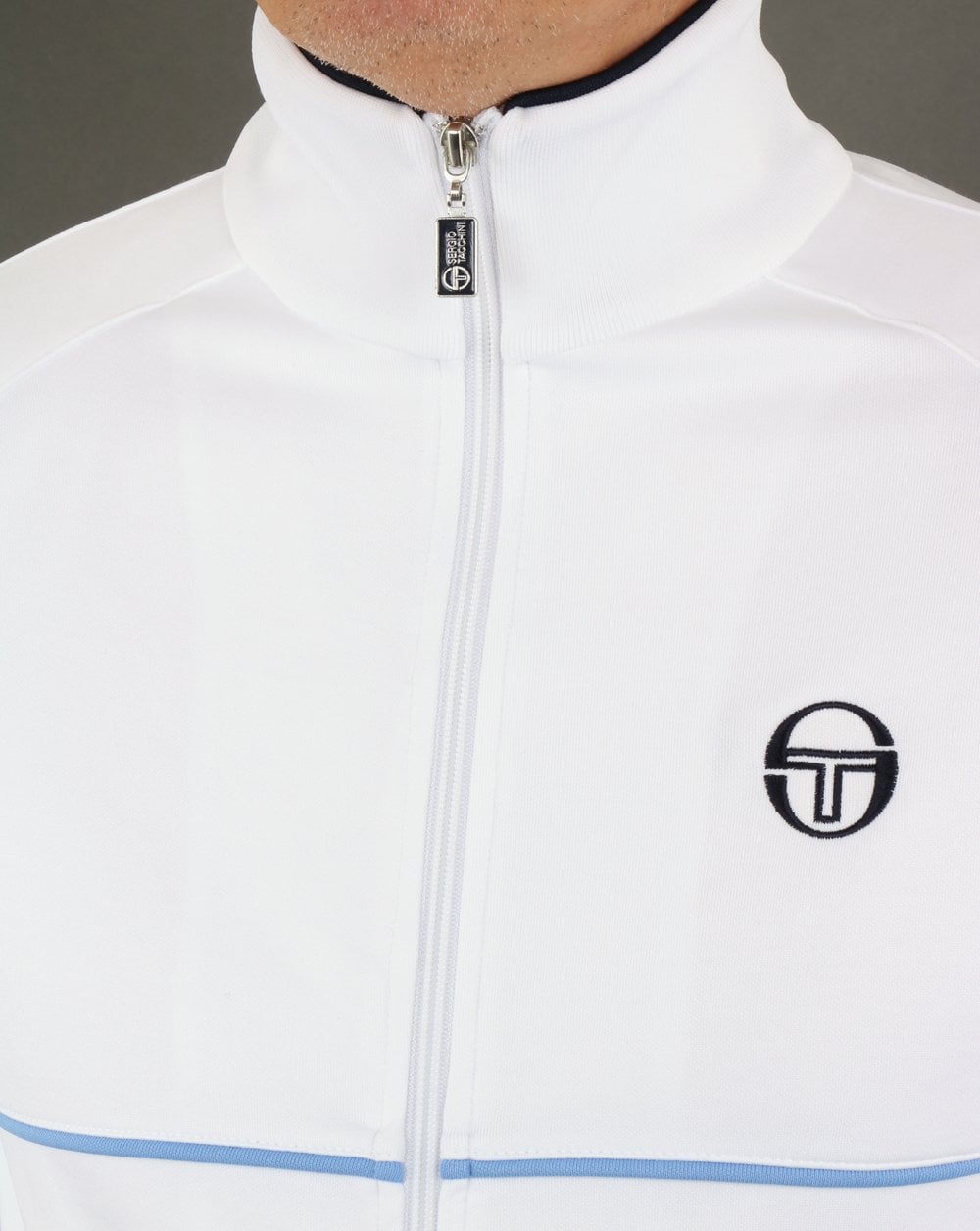 Sergio Tacchini Star Track Top White/Sky