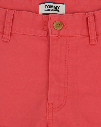 Tommy Hilfiger Shorts aus Baumwolltwill Rosa