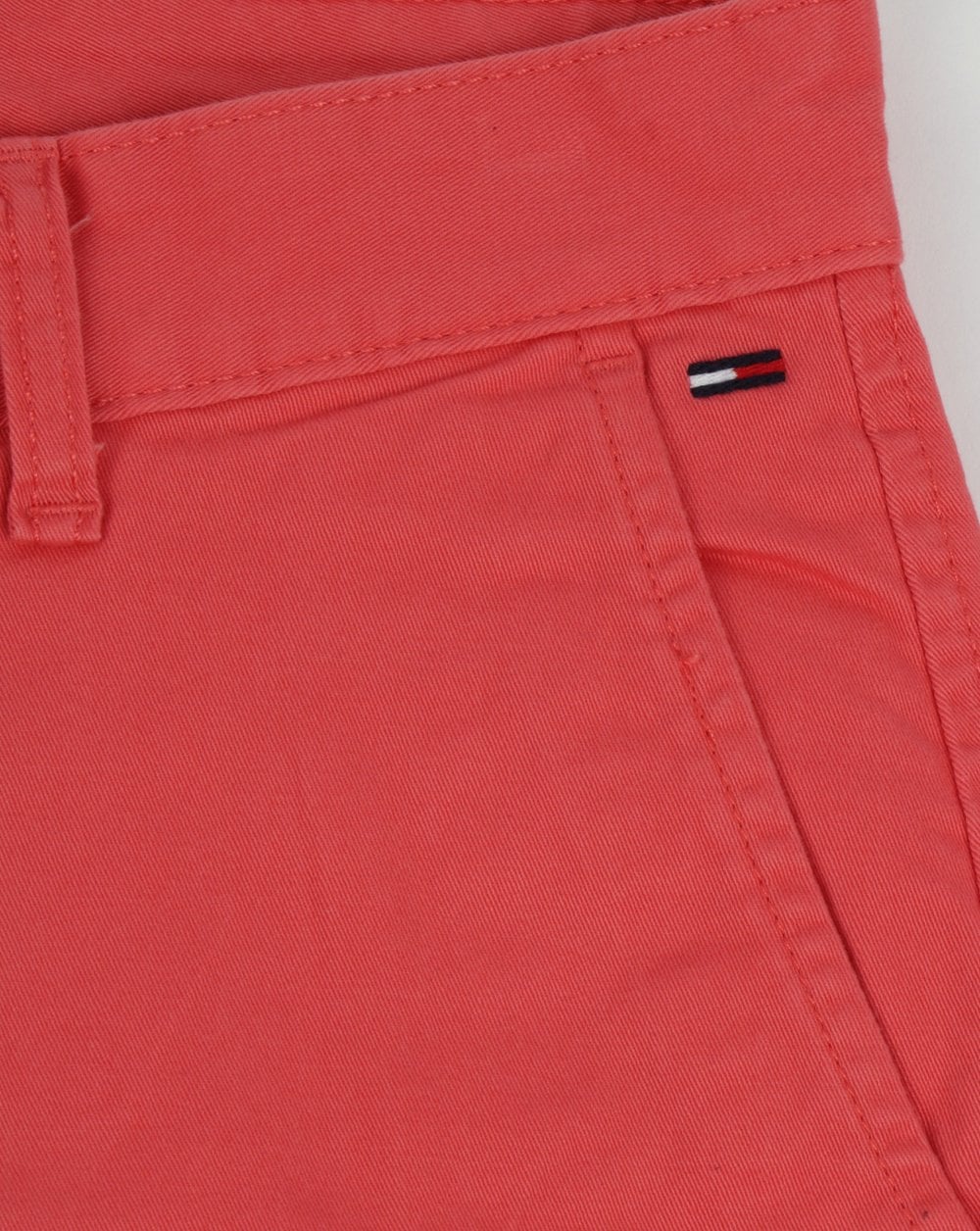 Tommy Hilfiger Shorts aus Baumwolltwill Rosa