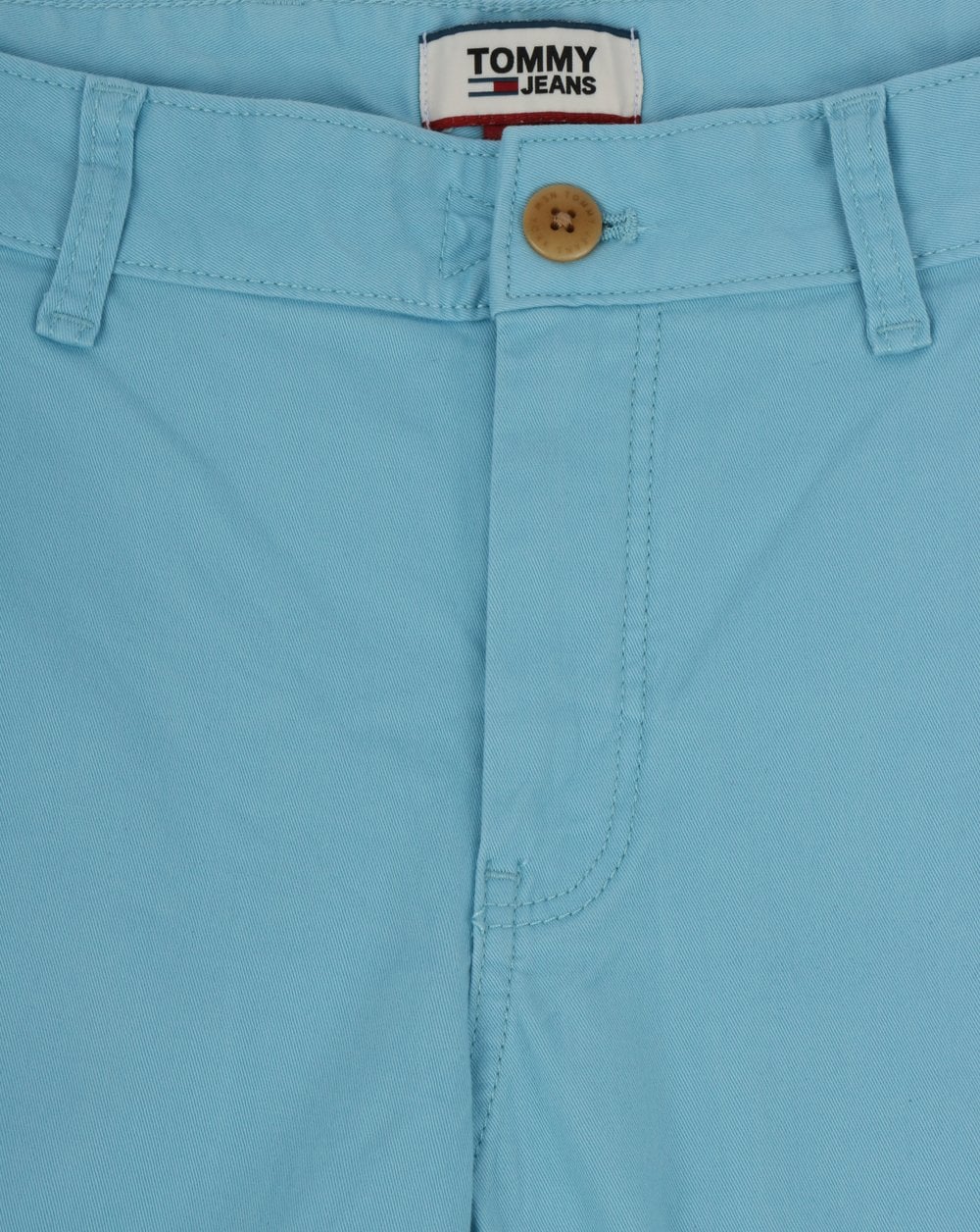 Tommy Hilfiger Shorts aus Baumwolltwill Hellblau