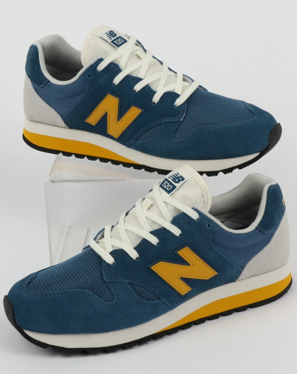 New Balance 520 Sneaker Dunkelblau/College-Gold