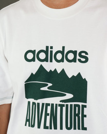 Adidas Originals Adventure T-Shirt Weiß
