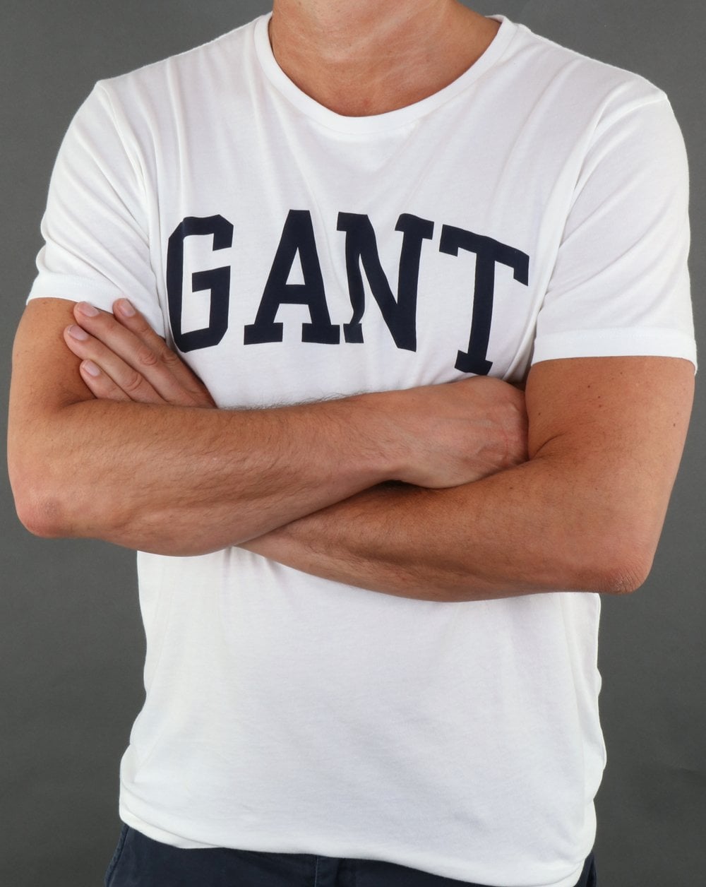 Gant Graphic T-Shirt Weiß