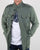 Pretty Green Contrast Fabric M65 Jacket Green
