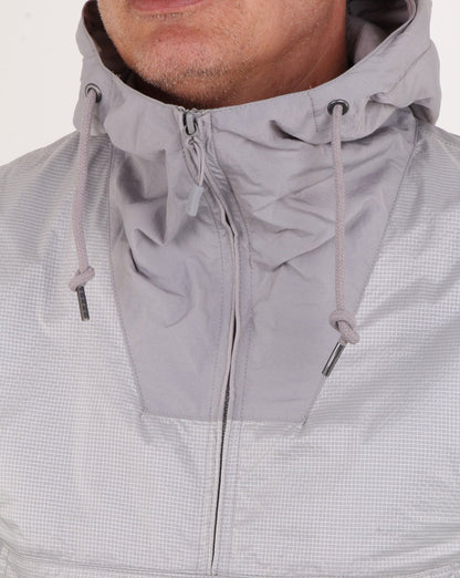Pretty Green Kapuzenjacke zum Überziehen Grau