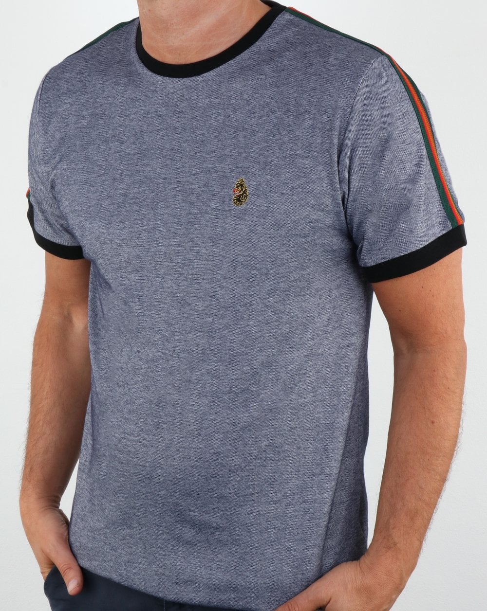 Luke Iron Vintage Tape T Shirt Black