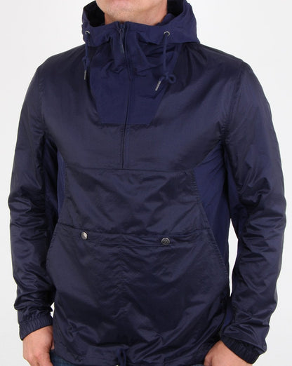 Pretty Green – Überziehjacke mit Kapuze, Marineblau
