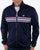 Fila Vintage Chest Striped Track Jacket Navy