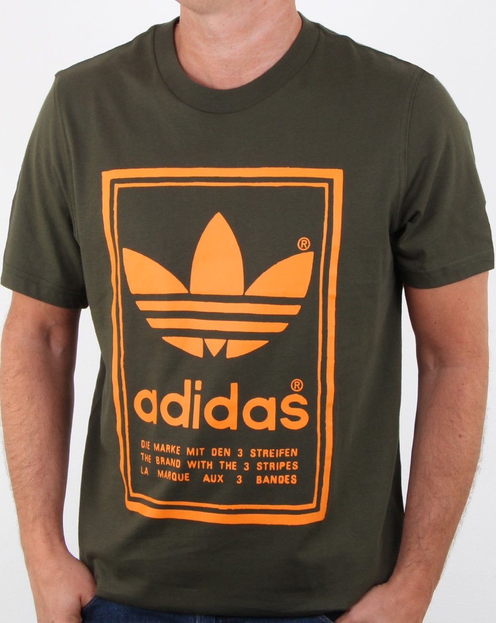 Adidas Originals Vintage T-Shirt Night Cargo
