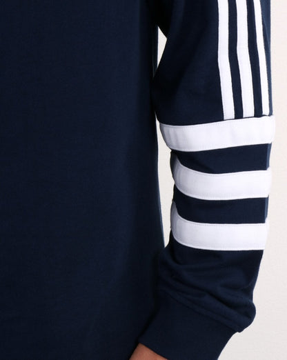 Adidas Originals Authentics Rugby-Oberteil in Marineblau