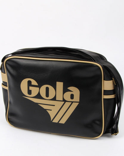 Gola Redford Umhängetasche Schwarz/Gold
