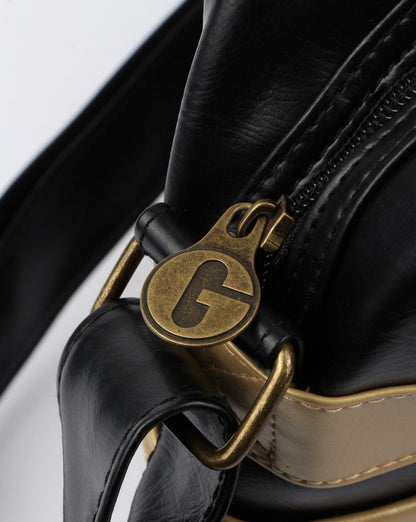 Gola Redford Umhängetasche Schwarz/Gold